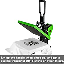 Slide Out Heat Press 15x15 Heat Press Machine with Digital Controller Sublimation Transfer Machine Industrial Home DIY Heat Press, Heat Press Machine for T-Shirt, Mouse Pad, Canvas Bags (Purple)